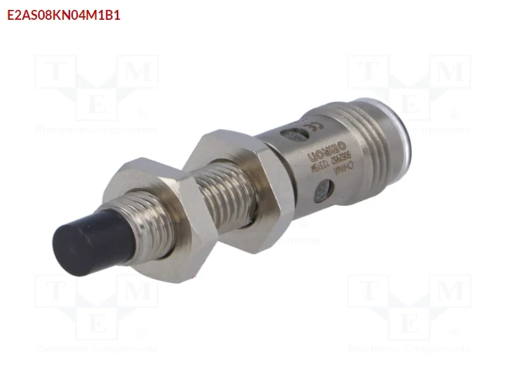 OMRON E2A-S08KN04-M1-B1-sensor: inductief; UIT: PNP / NEE; 0 4 mm; 12 ÷ 24 VDC; M8; IP67; 200mA